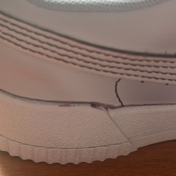 RARE CUSTOM  One-of-a-kind Puma Carina 2.0 Women’s Tennis Shoes Size 7.5 - Picture 9 of 11